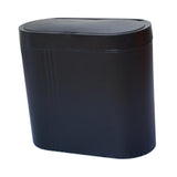 Maxbell Smart Touchless Trash Can Narrow Garbage Bin for Living Room Bathroom Toilet Black
