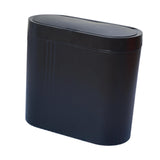 Maxbell Smart Touchless Trash Can Narrow Garbage Bin for Living Room Bathroom Toilet Black