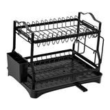 Maxbell Kitchen Dish Drying Rack Storage Plate Drainer Rack for Cutlery Dishes Bowls