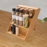 Maxbell Seasoning Organizer 3 Tier Modern Kitchen Counter Shelf for Home Cafe Pantry style 1