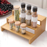 Maxbell Seasoning Organizer 3 Tier Modern Kitchen Counter Shelf for Home Cafe Pantry style 2