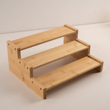 Maxbell Seasoning Organizer 3 Tier Modern Kitchen Counter Shelf for Home Cafe Pantry style 2