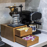 Maxbell Coffee Pod Holder Coffee Capsule Stand for Restaurant Coffee Bar Counter Top