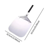 Maxbell Pizza Peel with Handle Non Stick Pizza Oven Accessory for Bread Omelette Egg