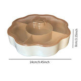 Maxbell Divided Serving Tray Snack Tray for Spring Festival Chinese New Year Kitchen