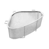 Maxbell Colander Triangle Strainer Sturdy Sink Drain Dish Rack for Pasta Fruits Cook