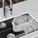 Maxbell Colander Triangle Strainer Sturdy Sink Drain Dish Rack for Pasta Fruits Cook
