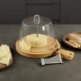 Maxbell Cheese Shaver Rotary Stainless Steel Cheese Tool Handheld for Cheddar Cheese cheese curler fixed