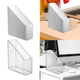 Maxbell Magazine Holder Rack Office Supplies File Holder for Documents Office School white