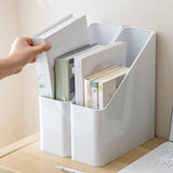 Maxbell Magazine Holder Rack Office Supplies File Holder for Documents Office School white