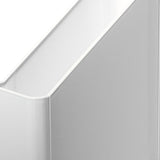 Maxbell Magazine Holder Rack Office Supplies File Holder for Documents Office School white