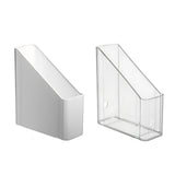 Maxbell Magazine Holder Rack Office Supplies File Holder for Documents Office School white