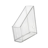 Maxbell Magazine Holder Rack Office Supplies File Holder for Documents Office School clear