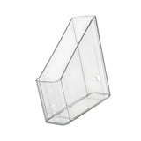Maxbell Magazine Holder Rack Office Supplies File Holder for Documents Office School clear