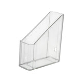 Maxbell Magazine Holder Rack Office Supplies File Holder for Documents Office School clear