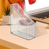 Maxbell Magazine Holder Rack Office Supplies File Holder for Documents Office School clear