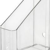 Maxbell Magazine Holder Rack Office Supplies File Holder for Documents Office School clear