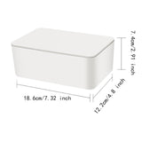 Maxbell Wipes Dispenser Portable with Sealing Lid Wipe Container for Travel Car Home Small