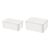 Maxbell Wipes Dispenser Portable with Sealing Lid Wipe Container for Travel Car Home Small