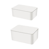 Maxbell Wipes Dispenser Portable with Sealing Lid Wipe Container for Travel Car Home Small