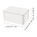 Maxbell Wipes Dispenser Portable with Sealing Lid Wipe Container for Travel Car Home Large