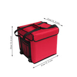 Maxbell Insulated Pizza Carrier Bag Food Bag Delivery Bag for Camping Travel Outdoor