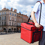 Maxbell Insulated Pizza Carrier Bag Food Bag Delivery Bag for Camping Travel Outdoor