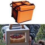 Maxbell Pizza Carrier Insulated Bag Grocery Bag for Camping Outdoor Professional Use