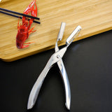Maxbell Crawfish Peel Tool Stainless Steel Portable Shucker for Restaurant Home Grocery