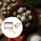 Maxbell Quail Egg Peeling Machine Manual Small Quail Egg Peeler for BBQ Kitchen Shop