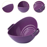 Maxbell Rice Washer Strainer Bowl Fruit Strainer Basket for Fruits Professional Chef