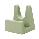 Maxbell Pot Lid Holder Cutting Board Rack Spoon Rest for Bakeware Restaurant Cabinet Green