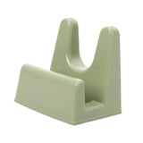 Maxbell Pot Lid Holder Cutting Board Rack Spoon Rest for Bakeware Restaurant Cabinet Green