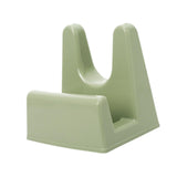 Maxbell Pot Lid Holder Cutting Board Rack Spoon Rest for Bakeware Restaurant Cabinet Green