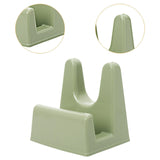 Maxbell Pot Lid Holder Cutting Board Rack Spoon Rest for Bakeware Restaurant Cabinet Green