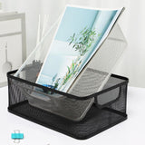 Maxbell Storage Basket Reusable Multiuse Desktop Storage Container for Kitchen Snack Small Black