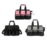 Maxbell Cleaning Organizer Handbag Portable Tote Tools Carrier Utility Pack Tool Bag Pink