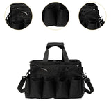 Maxbell Cleaning Organizer Handbag Portable Tote Tools Carrier Utility Pack Tool Bag Black