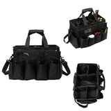 Maxbell Cleaning Organizer Handbag Portable Tote Tools Carrier Utility Pack Tool Bag Black