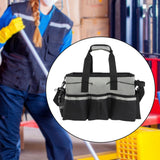 Maxbell Cleaning Organizer Handbag Portable Tote Tools Carrier Utility Pack Tool Bag Gray