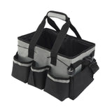 Maxbell Cleaning Organizer Handbag Portable Tote Tools Carrier Utility Pack Tool Bag Gray