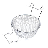 Maxbell Stainless Steel Frying Basket Cooking Strainer Basket for Home Chefs Kitchen L