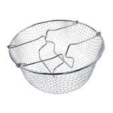 Maxbell Stainless Steel Frying Basket Cooking Strainer Basket for Home Chefs Kitchen XL