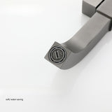 Maxbell Sink Tap Modern Square Wall Mounted Basin Tap for Commercial Bathtub Kitchen plating Side opening