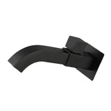 Maxbell Sink Tap Modern Square Wall Mounted Basin Tap for Commercial Bathtub Kitchen black  upper open