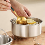 Maxbell Food Steamer with Handle Vegetable Steamer Basket for Bun Chicken Vegetables 14.6cmx8cm with Support