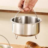 Maxbell Food Steamer with Handle Vegetable Steamer Basket for Bun Chicken Vegetables 14.6cmx8cm with Support