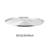 Maxbell Universal Pans Pots Lid Large Kitchen Supplies Cast Iron Skillet Lid Pot Lid 30cm