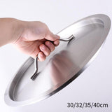 Maxbell Universal Pans Pots Lid Large Kitchen Supplies Cast Iron Skillet Lid Pot Lid 30cm