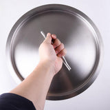 Maxbell Universal Pans Pots Lid Large Kitchen Supplies Cast Iron Skillet Lid Pot Lid 32cm